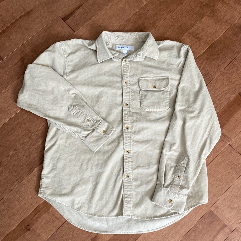 Mens Old Navy Corduroy Shirt